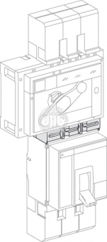 СОЕДИНЕНИЕ С COMPACT NS 800-1250А 3П