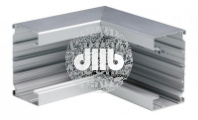 Угол внутренний анодированный алюминий INKA-IH123X72
