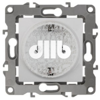 Розетка 2P+E Schuko, 16A-250В, Эра12, белый, 12-2101-01