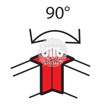 Угол внутренний 90° 100х50мм