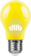 Лампа светодиодная LED 3вт Е27 желтый шар
