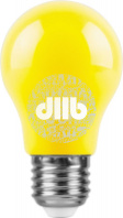 Лампа светодиодная LED 3вт Е27 желтый шар
