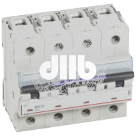 Выключатель автоматический DX3 50кА 10А 4П MA