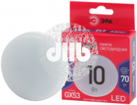 Лампа светодиодная LED GX-10W-865-GX53 R  (диод, таблетка, 10Вт, хол, GX53) (10/100/4800) ЭРА