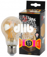 Лампа светодиодная филаментная F-LED A60-11W-827-E27 gold (филамент, груша золот., 11Вт, тепл, Е27) 