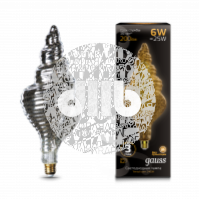 Лампа светодиодная LED 6Вт Е27 2400К Vintage Filament Flexible TL120 120*330mm Gauss