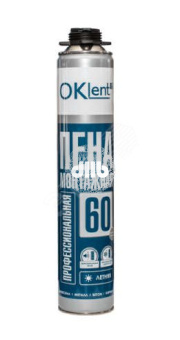 Пена монтажная Oklent 60 летняя (650гр)