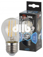Лампа светодиодная филаментная F-LED P45-7W-840-E27 (филамент, шар, 7Вт, нейтр, E27 (10/100/3000) ЭР