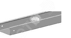 Лоток для систем освещения W70-100 оцинкованный