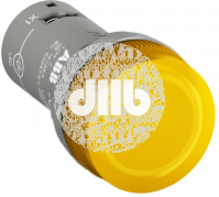 Лампа CL2-523Y желтая со встроенным светодиодом 230В AC