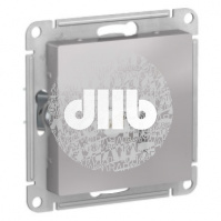 ATLASDESIGN РОЗЕТКА компьютерная RJ45, кат. 6A, механизм, АЛЮМИНИЙ