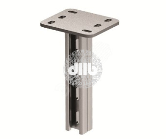 Вертикальный подвес двойной 41х21, L1300, INOX 304
