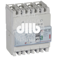 Выключатель автоматический четырехполюсный DPX3 160 63А 36кА