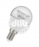 Лампа светодиодная LED 5.4Вт Е14 LS CLP40 тепло-белый прозрачная шар Osram