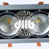 Светильник светодиодный трековый ALGOL 2 LED 2x30W 4000K 36 deg. silver