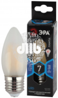 Лампа светодиодная F-LED B35-7W-840-E27 frost  (филамент, свеча мат, 7Вт, нейтр, E27) (10/100/5000) 