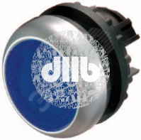 Головка кнопки подсветка без фиксации синий, M22-DL-B
