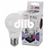 Лампа светодиодная стандарт LED A60-9W-860-E27 ЭРА (диод, груша, 9Вт, хол, E27)