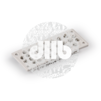 Фланец мембранный Cubo C размер F2, для 9 x ?18 + 24 x ?14 мм, без уплотнителя, TPE