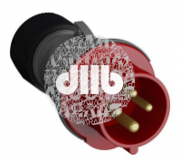 Вилка кабельная 32A 3P+E IP44 переносная 415В Easy&Safe