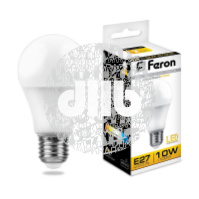 Лампа светодиодная LED 10вт Е27 теплый