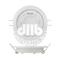 GX53/H2 WHITE 10 PROM Светильник ультратонкий     встраиваемый. В составе набора из 10шт. Корпус    