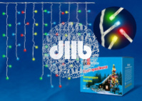 ULD-B1805-048/DTA MULTI IP20 Бахрома светодиодная с контроллером, 1,8 м. 48 светодиодов.  Разноцветн