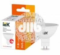 Лампа светодиодная LED 9вт 230в GU5.3 тепло-белый