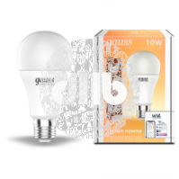 Лампа светодиодная LED 10Вт 2700К E27 A60 Smart Home DIM Gauss