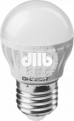 Лампа светодиодная LED 6вт Е27 дневной матовый шар