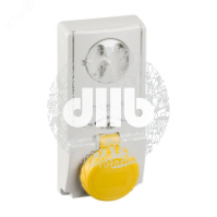 РОЗ UNIKA С ДЕРЖ ПРЕДОХР 16A 2P-E 100-130 IP65