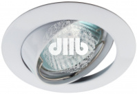 Светильник встраиваемый литой поворотный MR16KL1A WH 12V/220V, 50W белый (100/2100) ЭРА