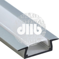 Профиль к LED ленте PAL 2206 врезной анодированный (2м)
