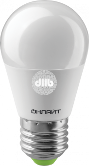 Лампа светодиодная LED 10вт Е27 теплый матовый шар