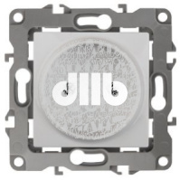 Розетка 2P, 16A-250В, Эра12, белый, 12-2105-01