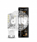 Лампа светодиодная LED 3вт 220в G9 теплый белый капсульна я Gauss