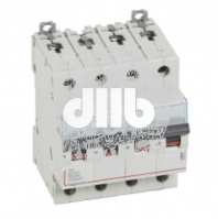 Выключатель автоматический четырехполюсный 32А B DX3 10kА/16kА