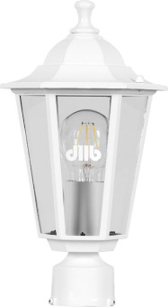 Светильник НТУ-100w на трубу Е27 IP44 белый
