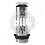 Настольный бокс вертикальный DBV (алюминий, серебристый)