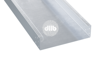 Лоток неперфорированный  80x450x3000, 1,0 мм, INOX304