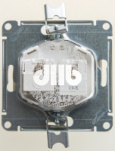 Розетка Glossa двойная компьютерная RJ45 + RJ45 кат.5E механизм перламутр