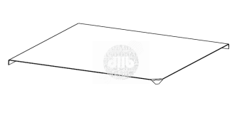 Крышка для RS90 белая KRL-RS90-300 M