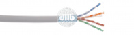Витая пара F/UTP кат.5E 4x2х24AWG solid LSZH 305м белый ITK