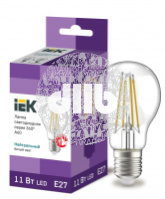 Лампа светодиодная LED 11вт Е27 белый FILAMENT