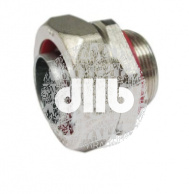 Взрывозащищенная Ex e муфта металлорукав-коробка. DN15 мм. M16х1,5.Нержавеющая сталь AISI 316L. IP66
