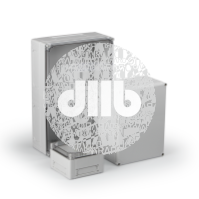 Cubo C 200 x 200 x 132 мм, выбивные фланцы, серая крышка, PC, IP 66/67