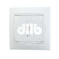 MIRA Розетка компьютерная RJ45 х 1 белая
