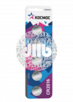 Элемент питания CR2016 3V Lithium 5BL Космос