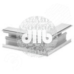 Наружный угол дизайнерского канала (алюминий)