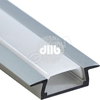 Профиль к LED ленте PAL 2206 врезной анодированный (2м)